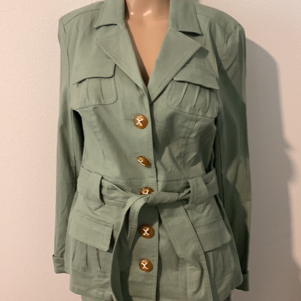 Vintage Portofino Safari Jacket. Matching Shorts SZ 8 sold Separately